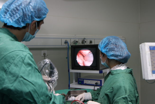 鼻竇炎患者的手術過程